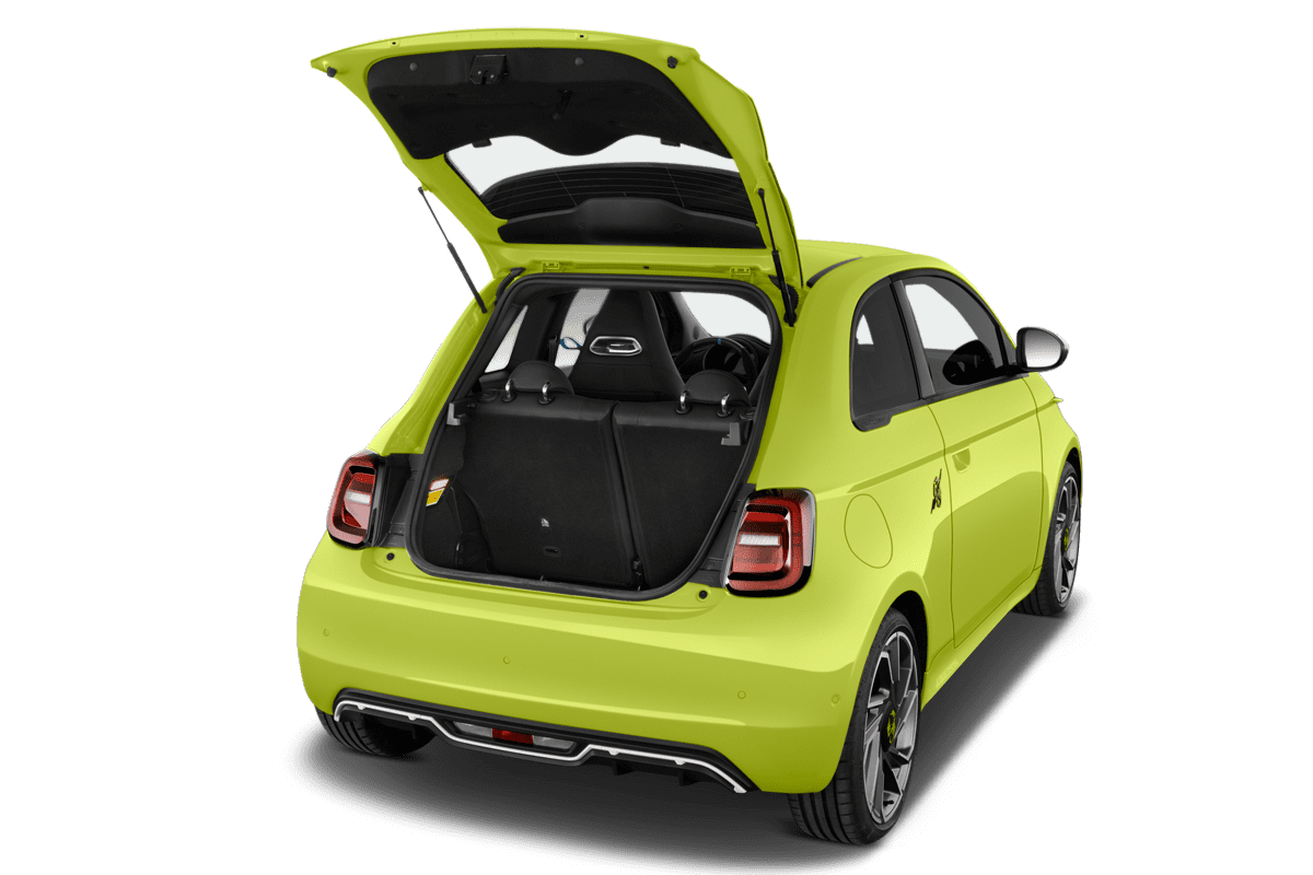 Kofferraum eines Abarth 500e