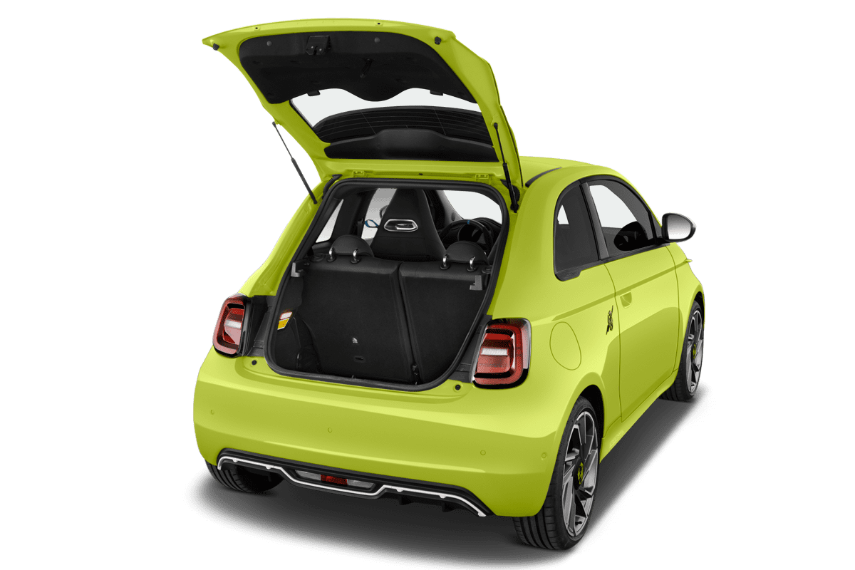 Kofferraum eines Abarth 500e