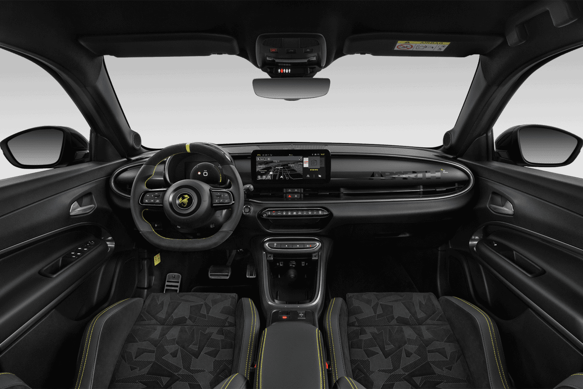 Armaturenbrett eines Abarth 600e 