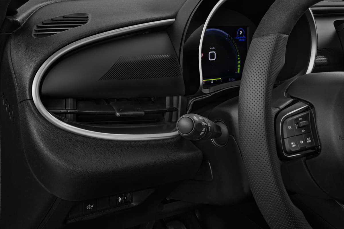 Lüftung eines Abarth 600e 