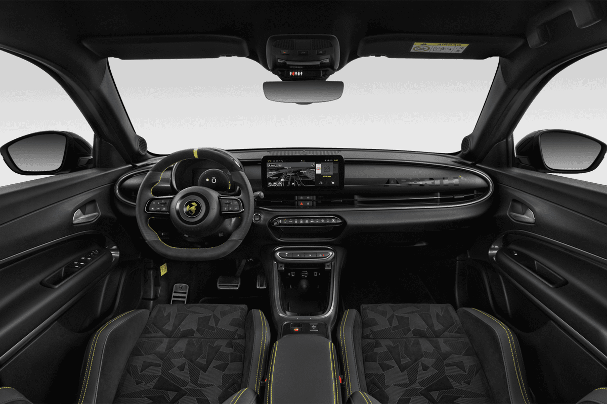 Armaturenbrett eines Abarth 600e 