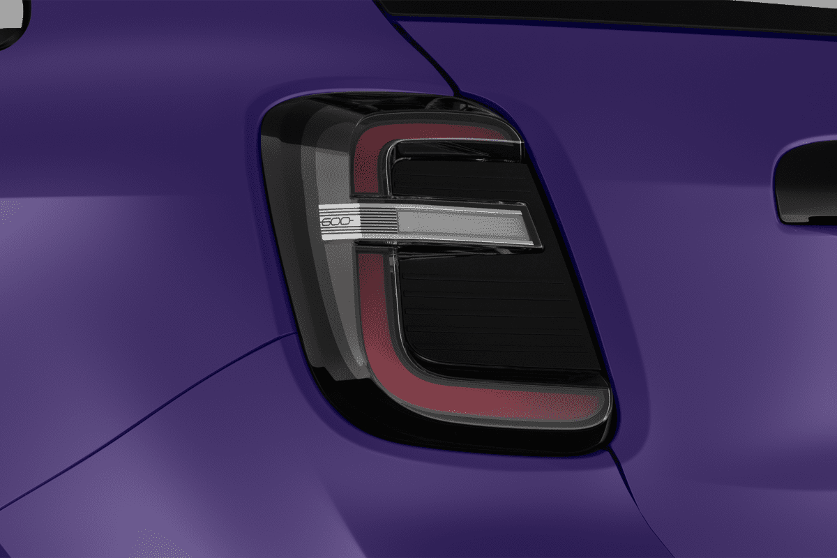 Heckleuchten eines Abarth 600e 