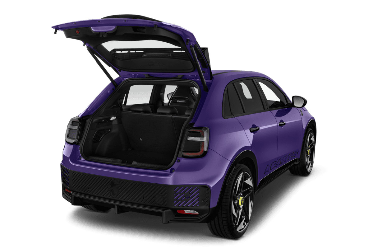 Kofferraum eines Abarth 600e 