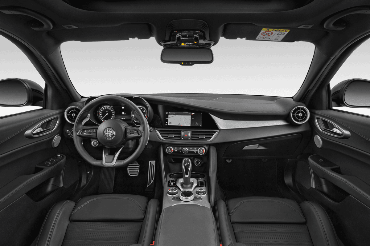 Armaturenbrett eines Alfa Romeo Giulia