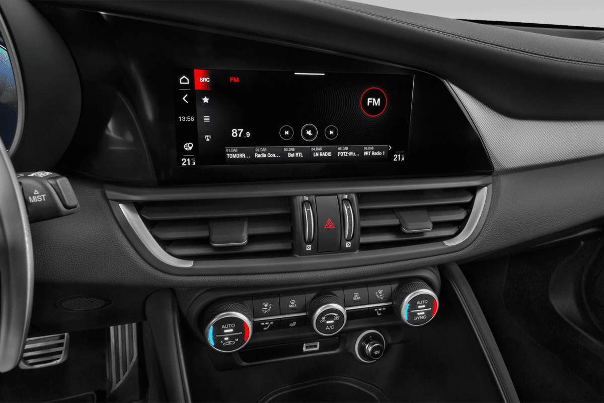 Audiosystem eines Alfa Romeo Giulia