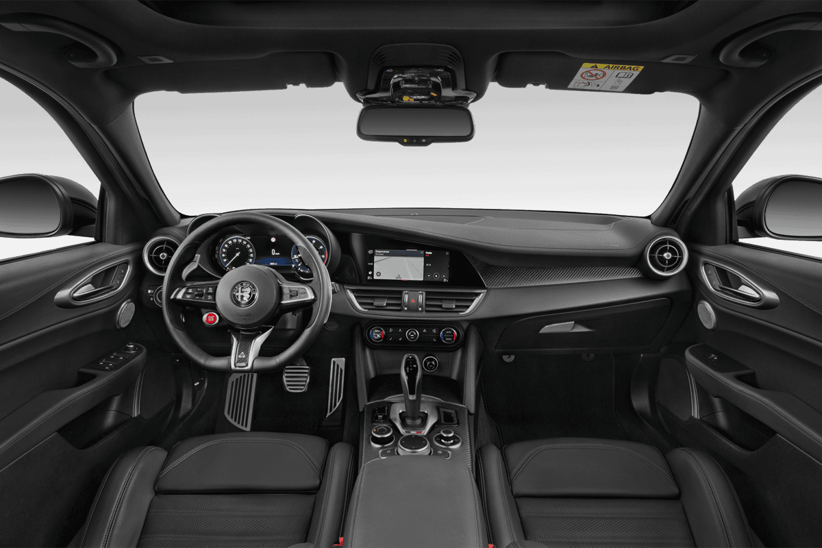 Armaturenbrett eines Alfa Romeo Giulia Quadrifoglio