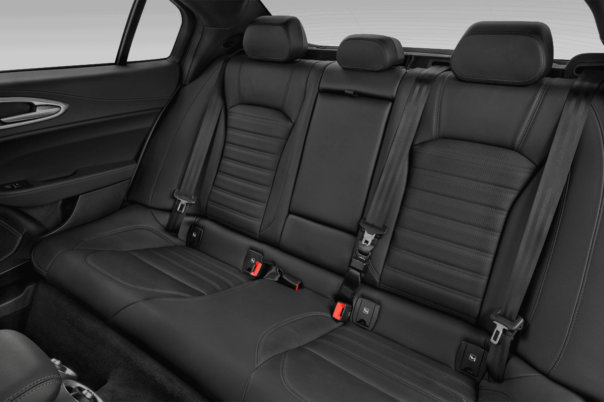 Rücksitzbank eines Alfa Romeo Giulia Quadrifoglio