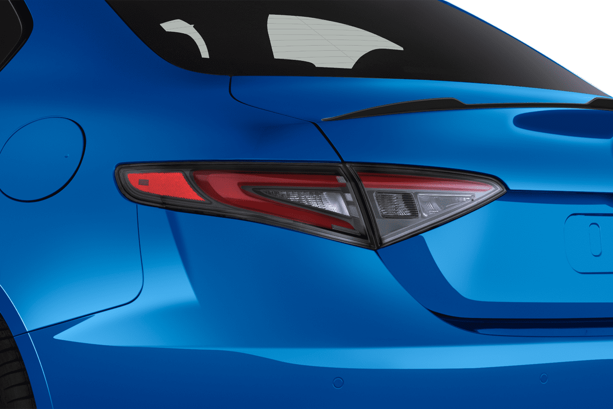 Heckleuchten eines Alfa Romeo Giulia Quadrifoglio