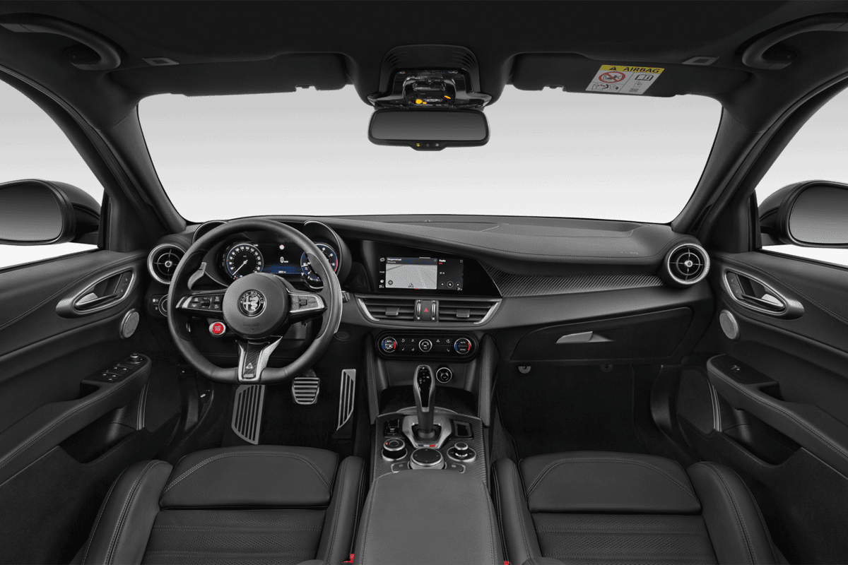 Armaturenbrett eines Alfa Romeo Giulia Quadrifoglio