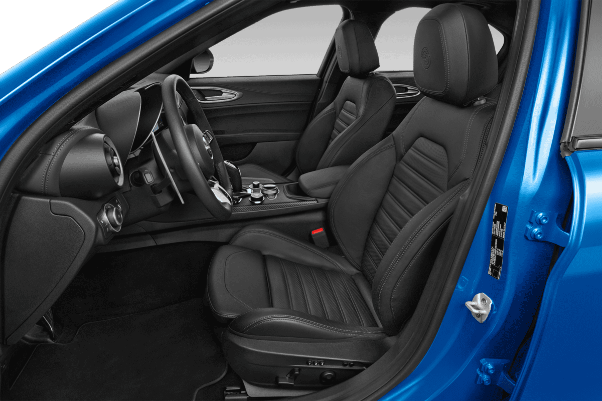 Vordersitze eines Alfa Romeo Giulia Quadrifoglio