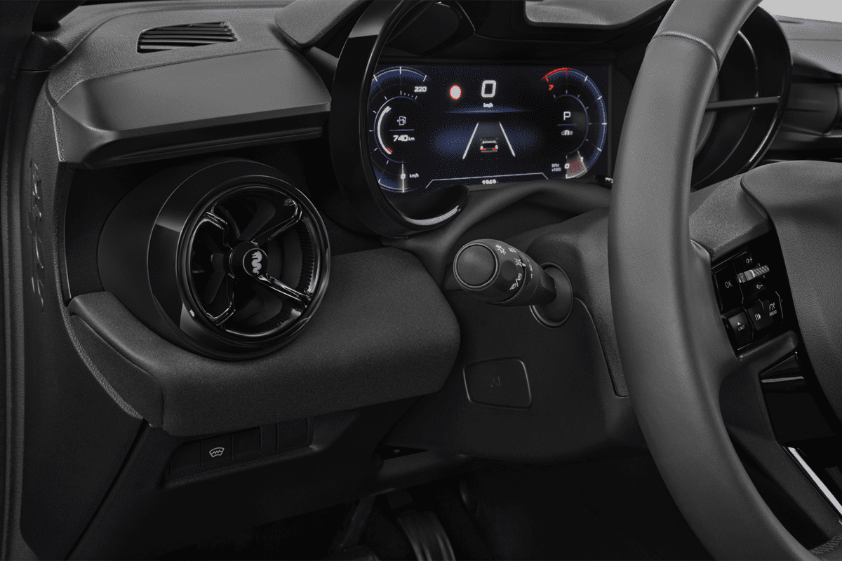 Lüftung eines Alfa Romeo Junior Ibrida