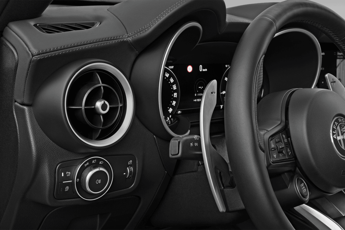 Lüftung eines Alfa Romeo Stelvio 