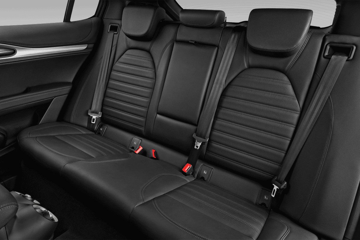 Rücksitzbank eines Alfa Romeo Stelvio 