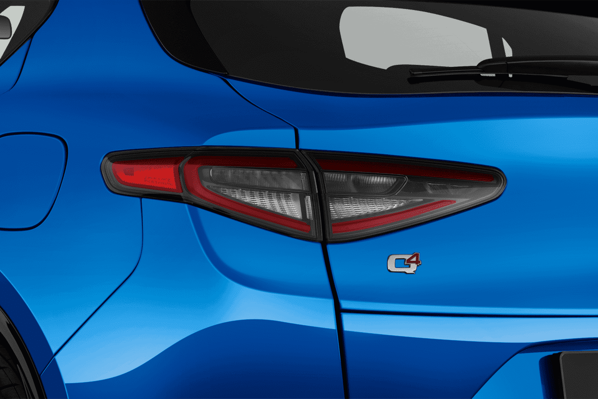 Heckleuchten eines Alfa Romeo Stelvio 