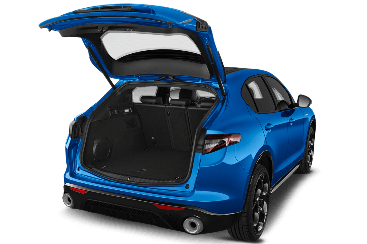 Kofferraum eines Alfa Romeo Stelvio 