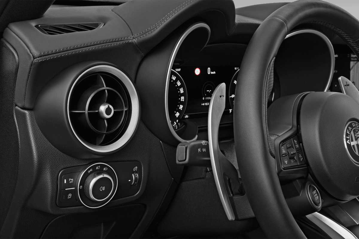 Lüftung eines Alfa Romeo Stelvio 