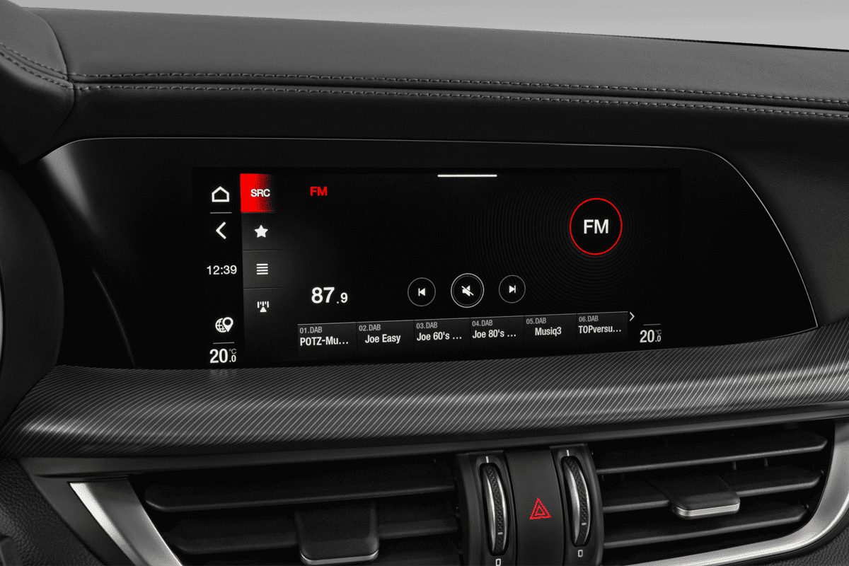 Audiosystem eines Alfa Romeo Stelvio 
