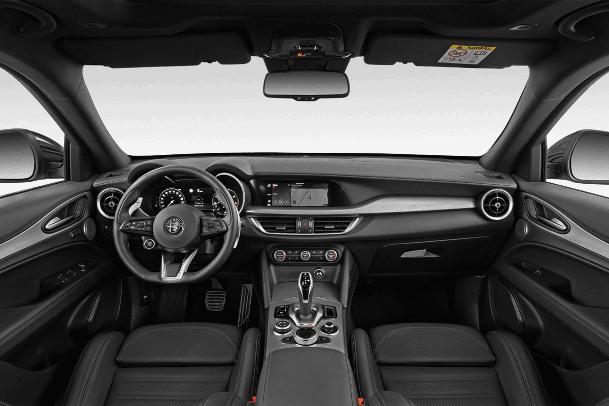 Armaturenbrett eines Alfa Romeo Stelvio 
