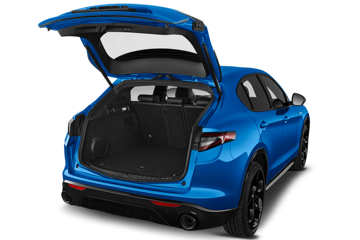 Kofferraum eines Alfa Romeo Stelvio 