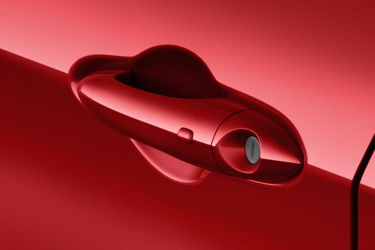 Türgriff eines Alfa Romeo Stelvio Quadrifoglio