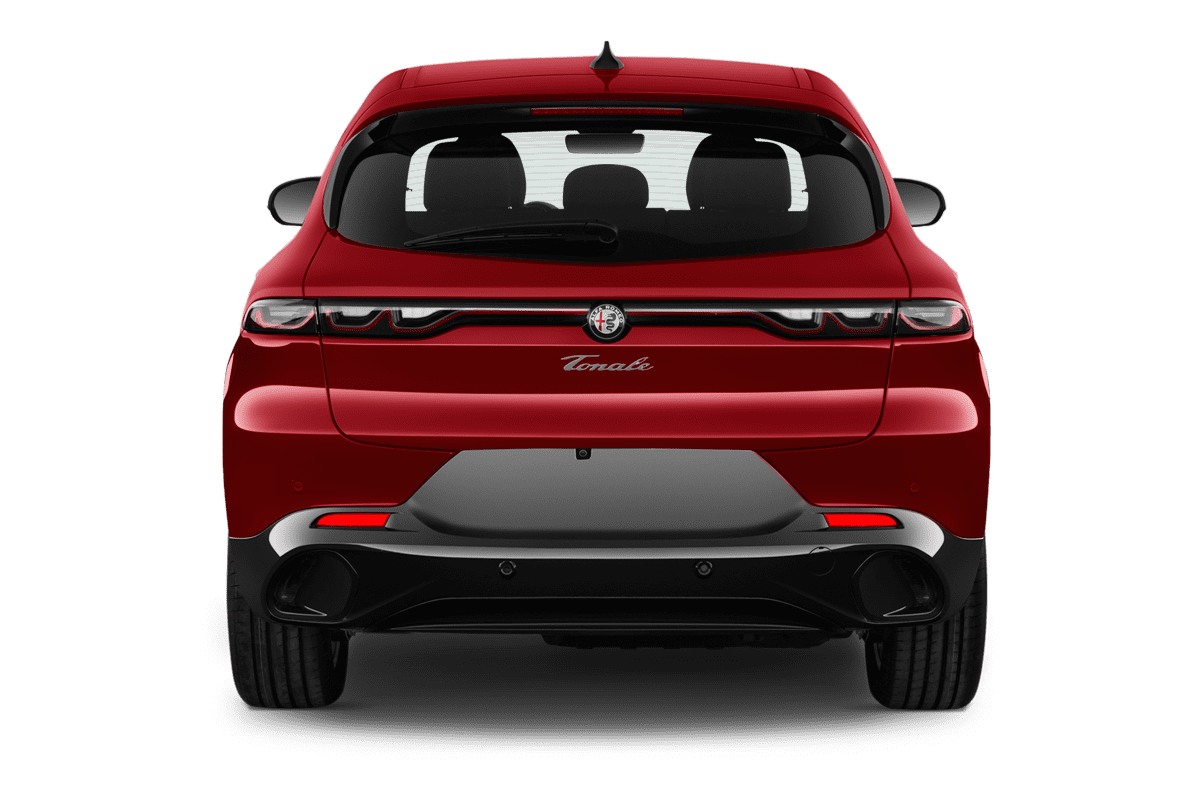 Heckansicht eines Alfa Romeo Tonale