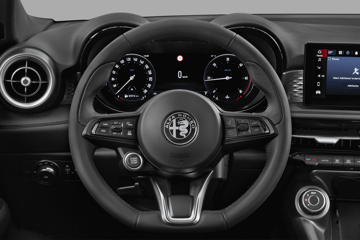 Lenkrad eines Alfa Romeo Tonale