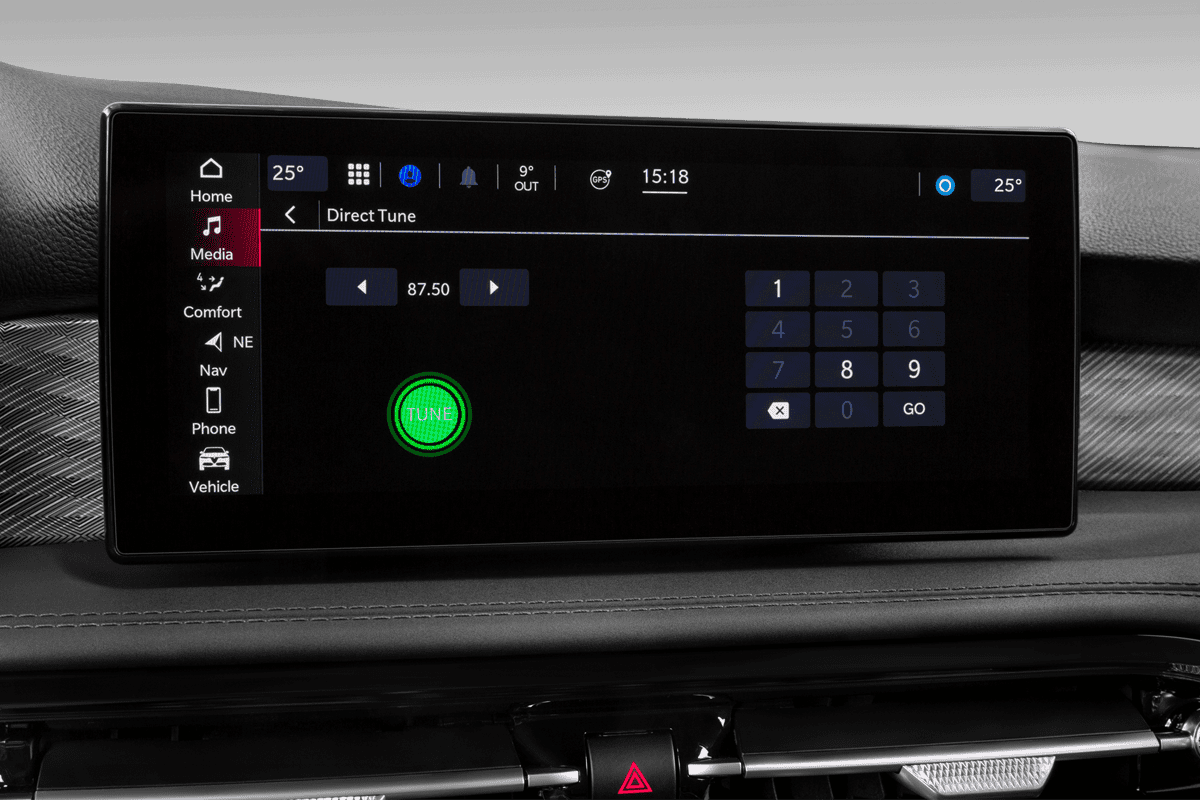 Audiosystem eines Alfa Romeo Tonale Plug-In-Hybrid