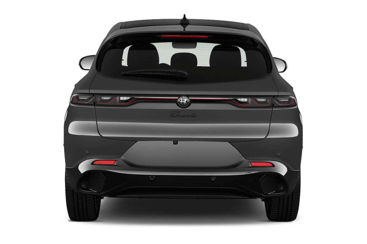 Heckansicht eines Alfa Romeo Tonale