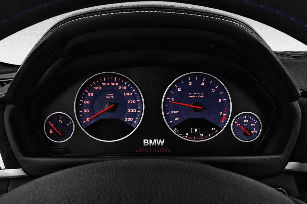 Kombiinstrument eines Alpina B3 Touring