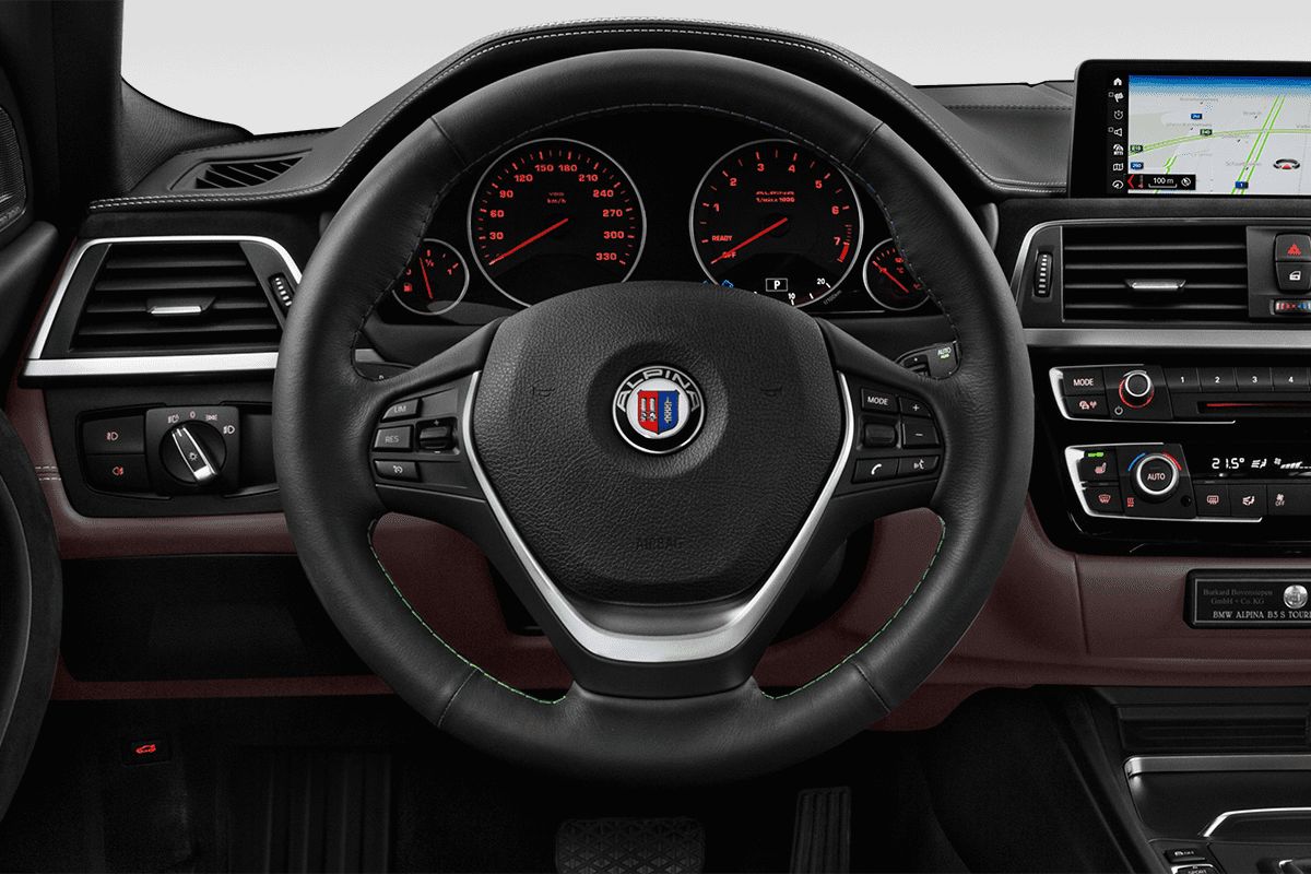 Lenkrad eines Alpina B3 Touring