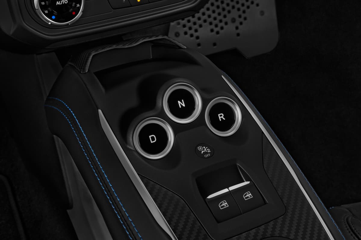 Schaltknüppel eines Alpine A110