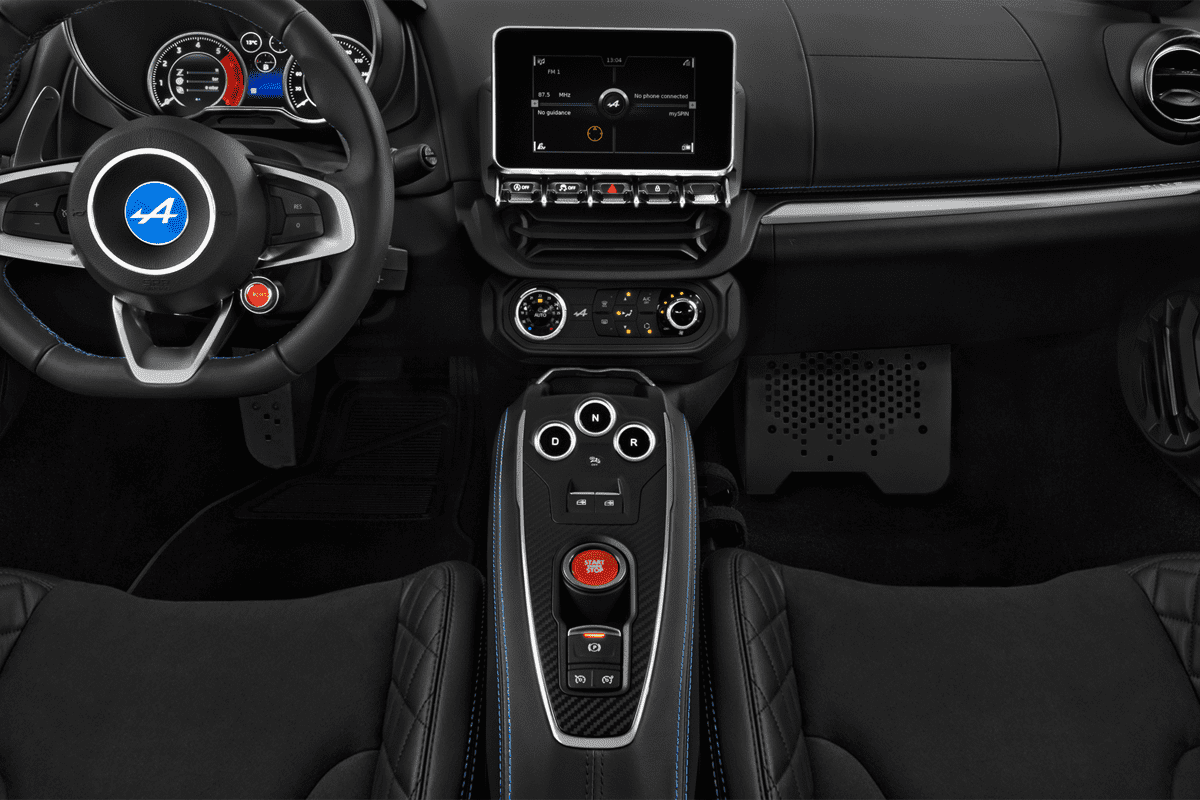 Mittelkonsole eines Alpine A110