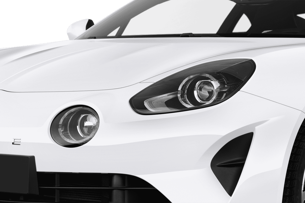 Frontscheinwerfer eines Alpine A110