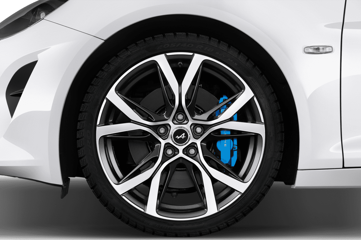 Radkappe oder Felge eines Alpine A110