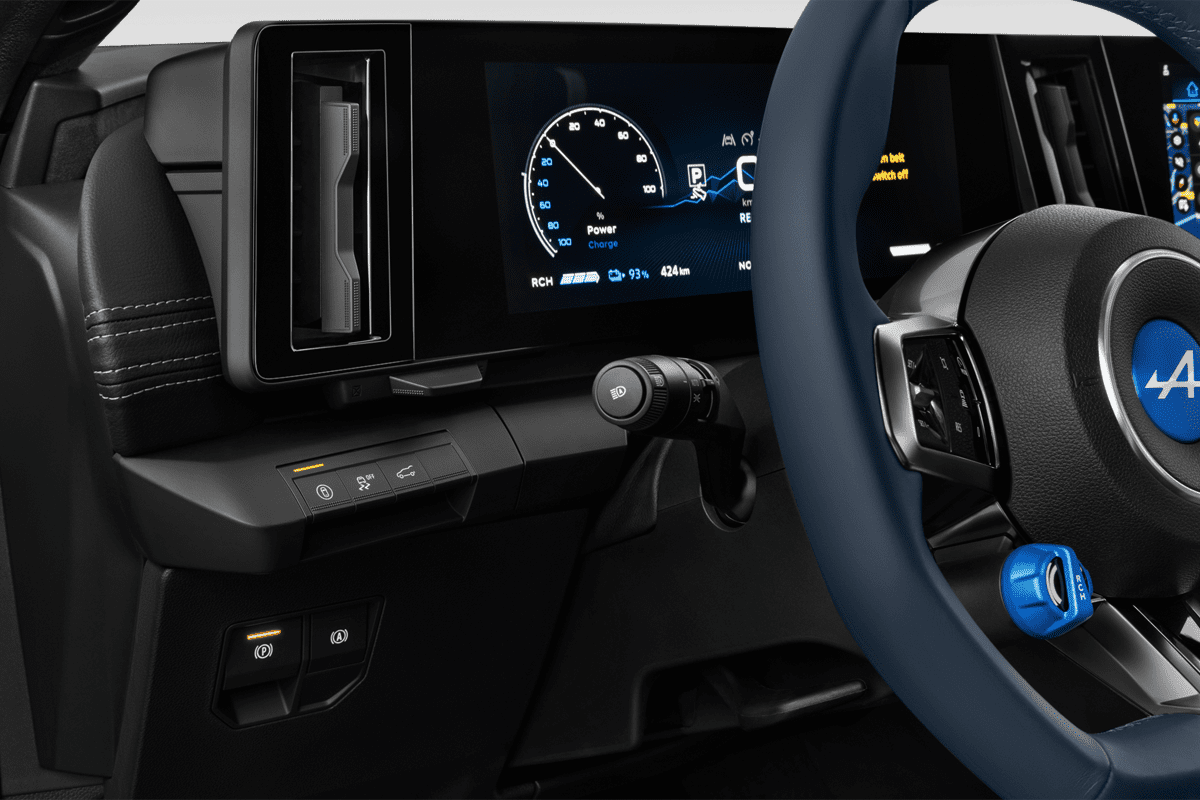 Lüftung eines Alpine A390