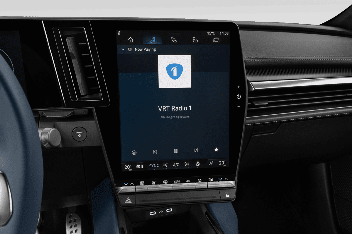 Audiosystem eines Alpine A390