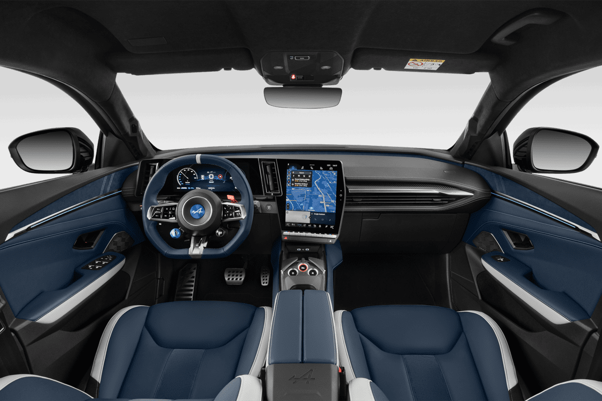 Armaturenbrett eines Alpine A390