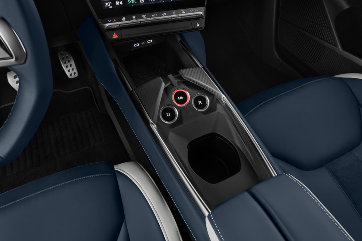 Schaltknüppel eines Alpine A390