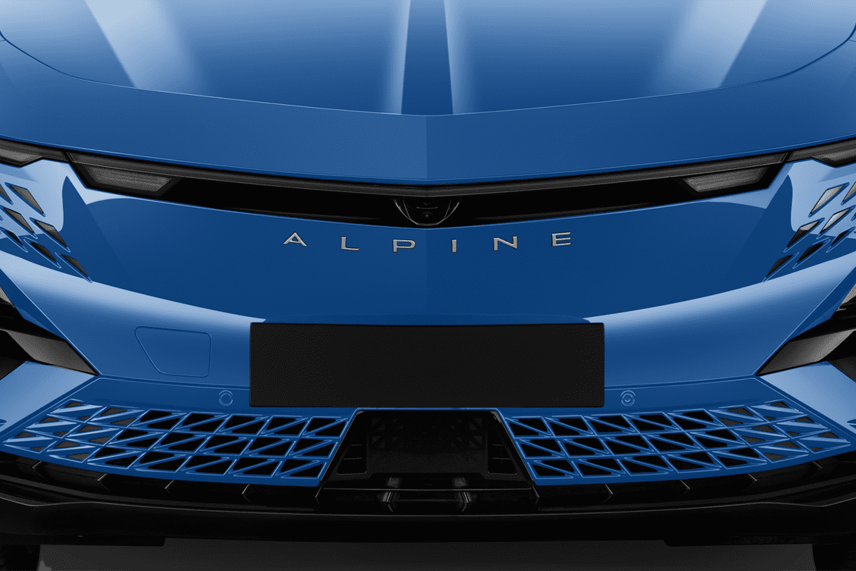 Kühlergrill eines Alpine A390