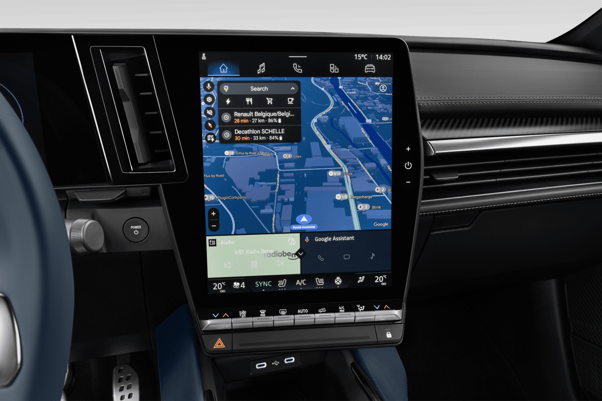 Mittelkonsole eines Alpine A390