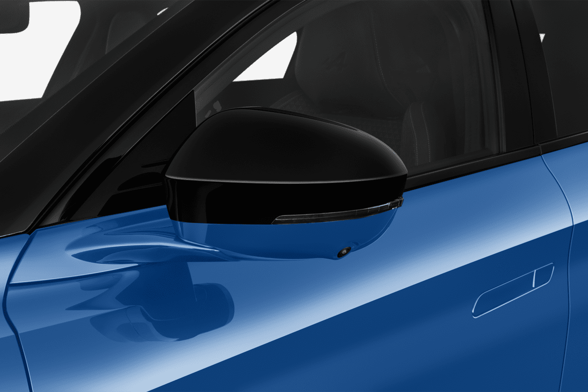 Rückspiegel eines Alpine A390