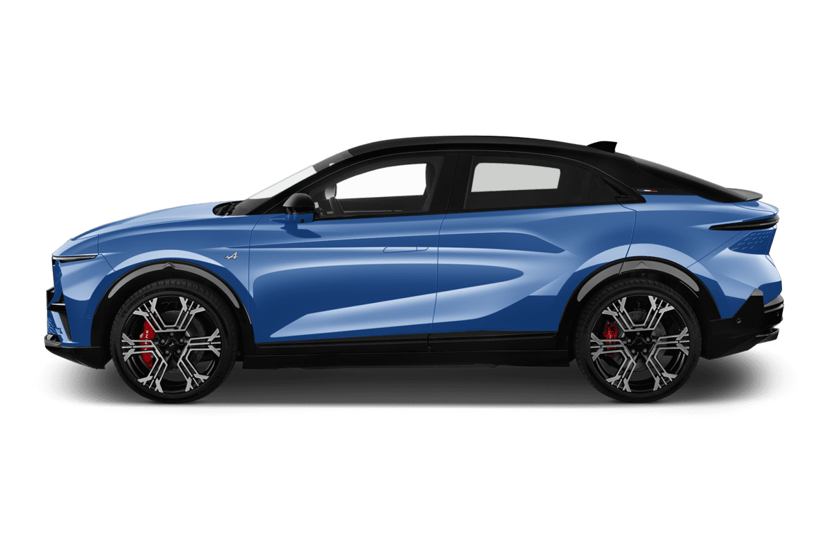 Seitenansicht eines Alpine A390