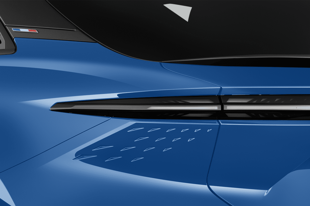 Heckleuchten eines Alpine A390