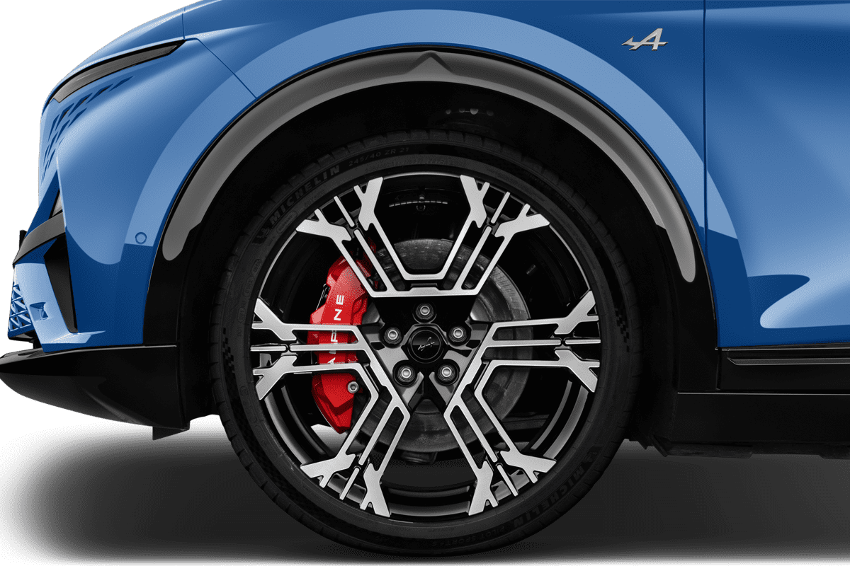 Radkappe oder Felge eines Alpine A390