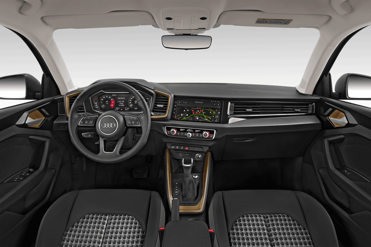 Armaturenbrett eines Audi A1 allstreet