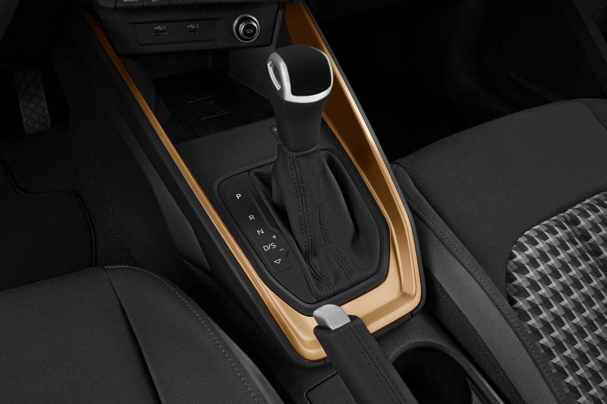 Schaltknüppel eines Audi A1 allstreet