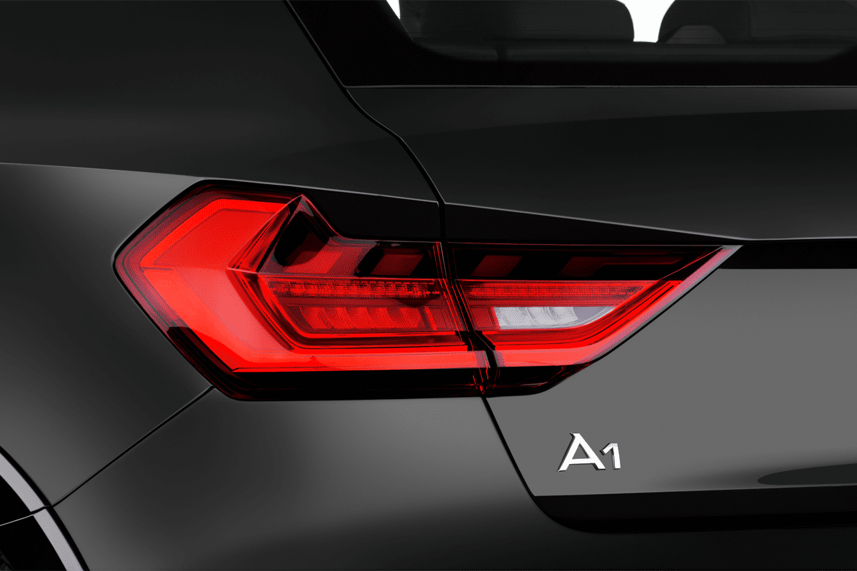 Heckleuchten eines Audi A1 allstreet