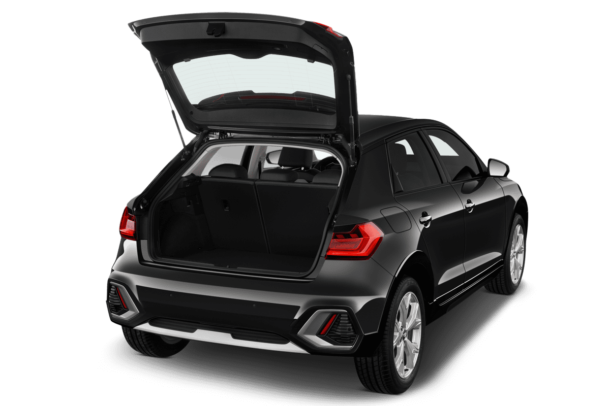 Kofferraum eines Audi A1 allstreet