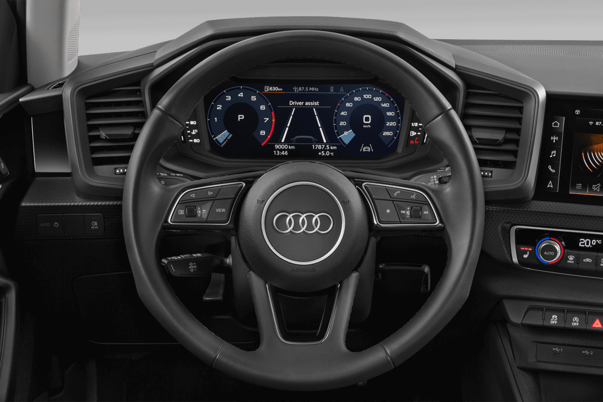 Lenkrad eines Audi A1 Sportback