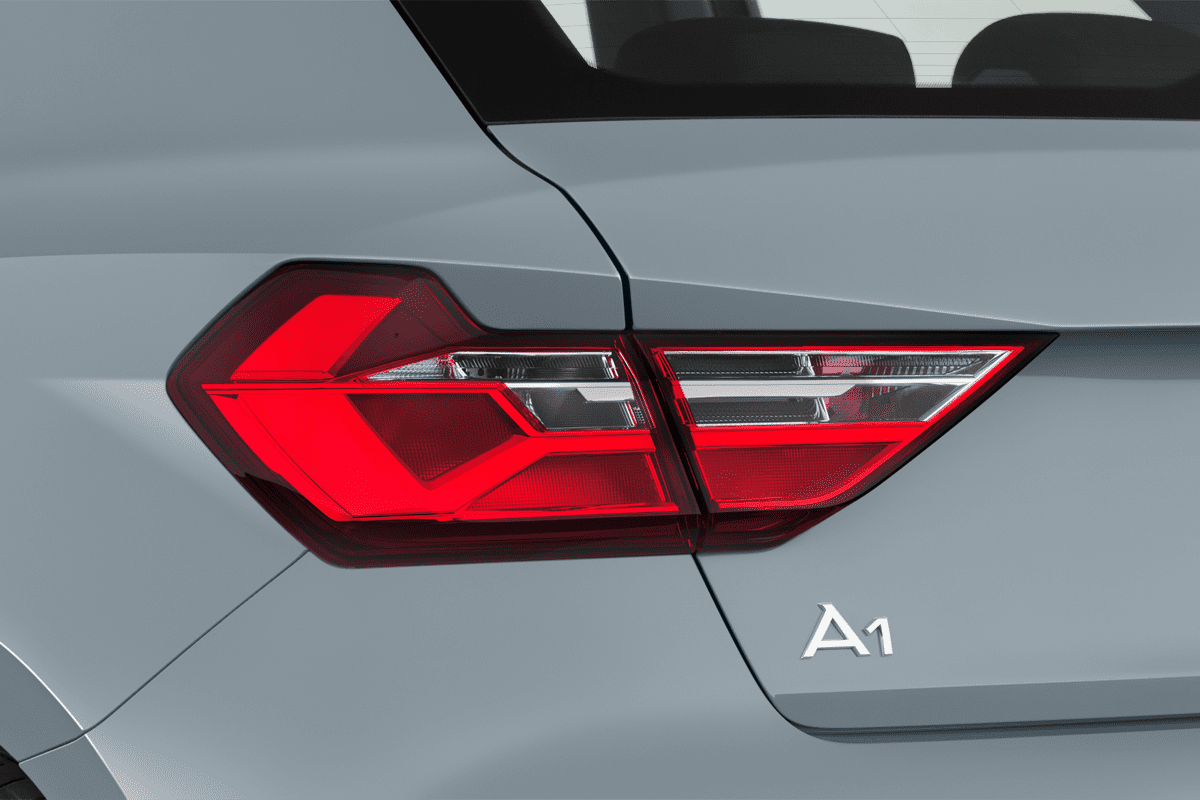 Heckleuchten eines Audi A1 Sportback